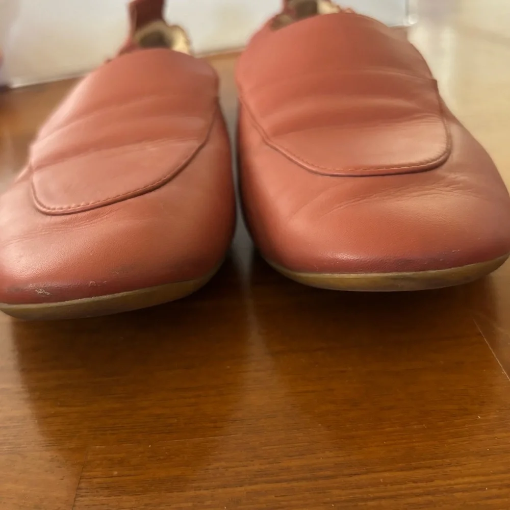 Everlane The Day Loafer Leather Dark Rose Pink Made in Italy - Size 10 - Picture 10 of 14
